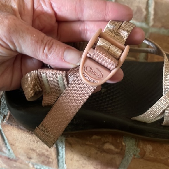 Chaco Junior Pale Pink ZX/1 EcoTread Strappy Sandals - Picture 5 of 8